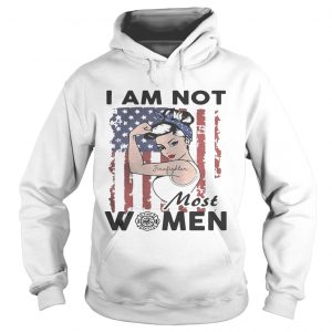Tattoo girl I am not most women Firefighter logo flag America Hoodie