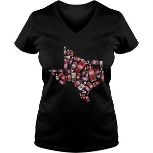 Texas Dr Pepper Ladies Vneck