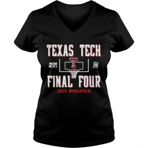 Texas Tech Red Raiders Final Four 2019 Minneapolis Ladies Vneck