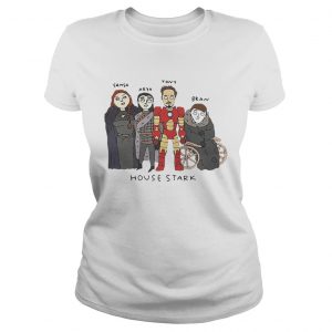 The Gang House Stark Sansa Arya Tony Bran Ladies Tee