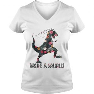Trex bride a saurus Ladies Vneck