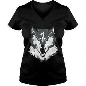 Twilight Wolf Ladies Vneck