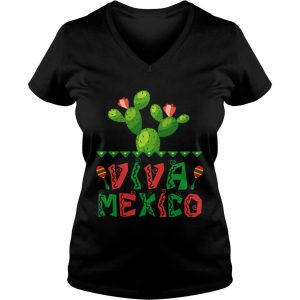 Viva mexico cinco de mayo celebrate 2019 Ladies Vneck