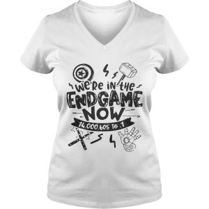 Were in the Endgame now Ladies Vneck