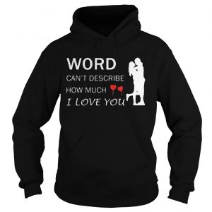 Words cant describe how much I love You Hoodie