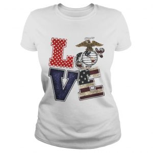 American Eagle Love Freedom Ladies Tee