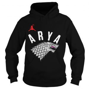 Arya Stark Game of Thrones Silver Foil Hoodie