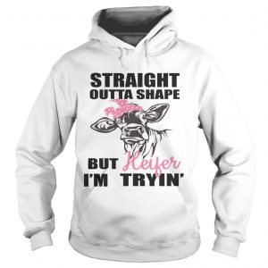 Best Straight outta shape but heifer Im tryin Hoodie