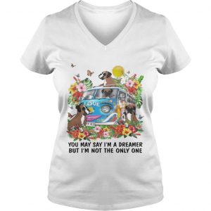 Boxer You May say Im Dreamer But Im Not The Only One Ladies Vneck