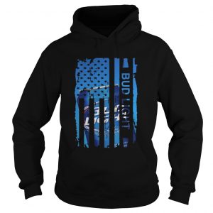 Bud light US flag Hoodie
