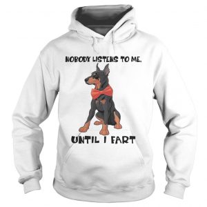 Doberman Funny Hoodie