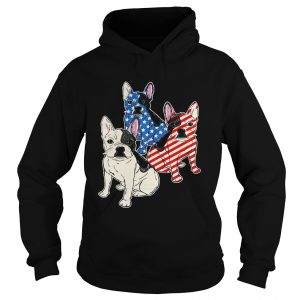 French Bulldog Flag Hoodie