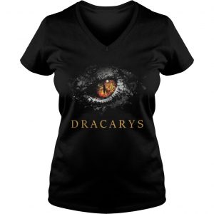 Game Of Thrones Dracarys eye Ladies Vneck