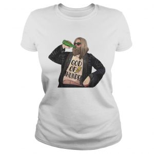 God Of Thunder Drunk Ladies Tee