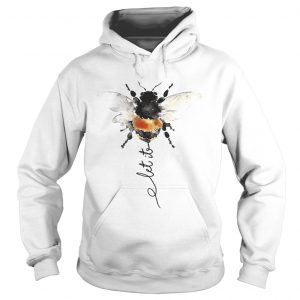 Hippie Bee Let It Be Hoodie