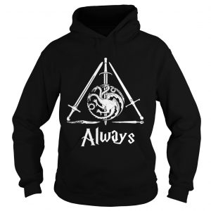 House Targaryen Always Deathly Hallows Game of Thrones Harry Potter Hoodie