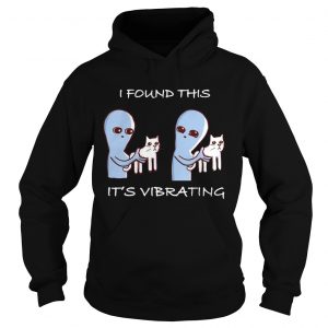 I Found This ITs Vibrating Cat Hoodie
