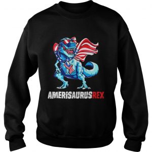 Independence Day 4th July Amerisaurus Trex SweatShirt