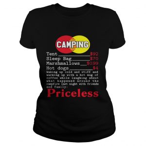 Mastercard Camping Priceless Ladies Tee