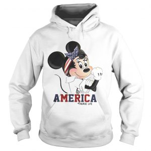 Mickey American nurse life Hoodie