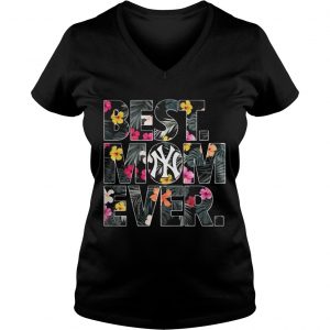 New York Yankees best mom ever Ladies Vneck