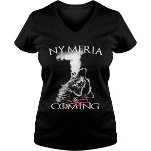 Nymeria is coming Game of Thrones Ladies Vneck