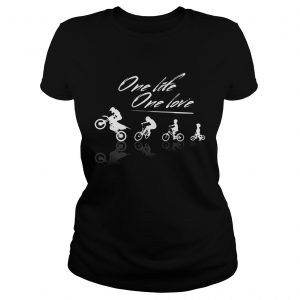 One Life One Love Biker Ladies Tee