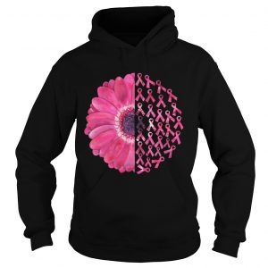 Pink Flower Breast Cancer Survivor Hoodie