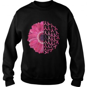 Pink Flower Breast Cancer Survivor SweatShirt