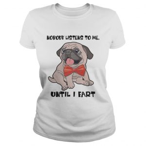 Pug Funny Ladies Tee