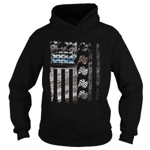 Racing American flag Hoodie