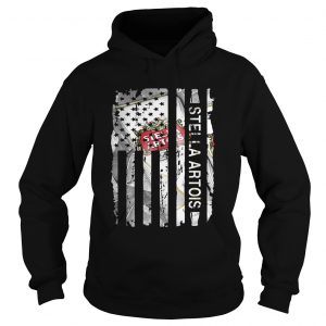 Stella Artois US flag Hoodie