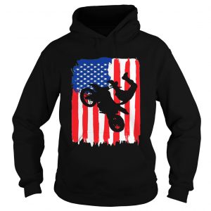 The Freestyler Dirt Line Motor American Flag Hoodie