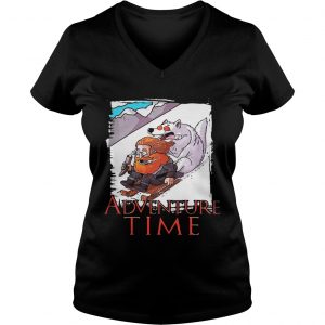 Tormund Giantsbane snowboarding adventure time Game of Thrones Ladies Vneck