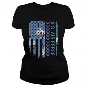 US Air Force flag Ladies Tee